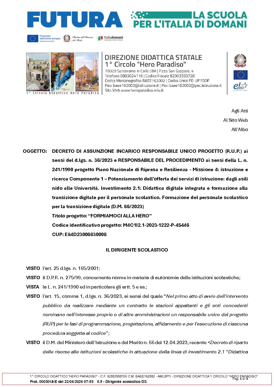 1._Decreto_assunzione_incarico_RUP_PNRR_D.M._66_del_2023.pdf.pades